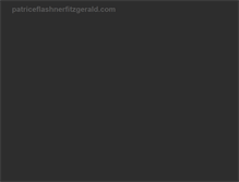 Tablet Screenshot of patriceflashnerfitzgerald.com